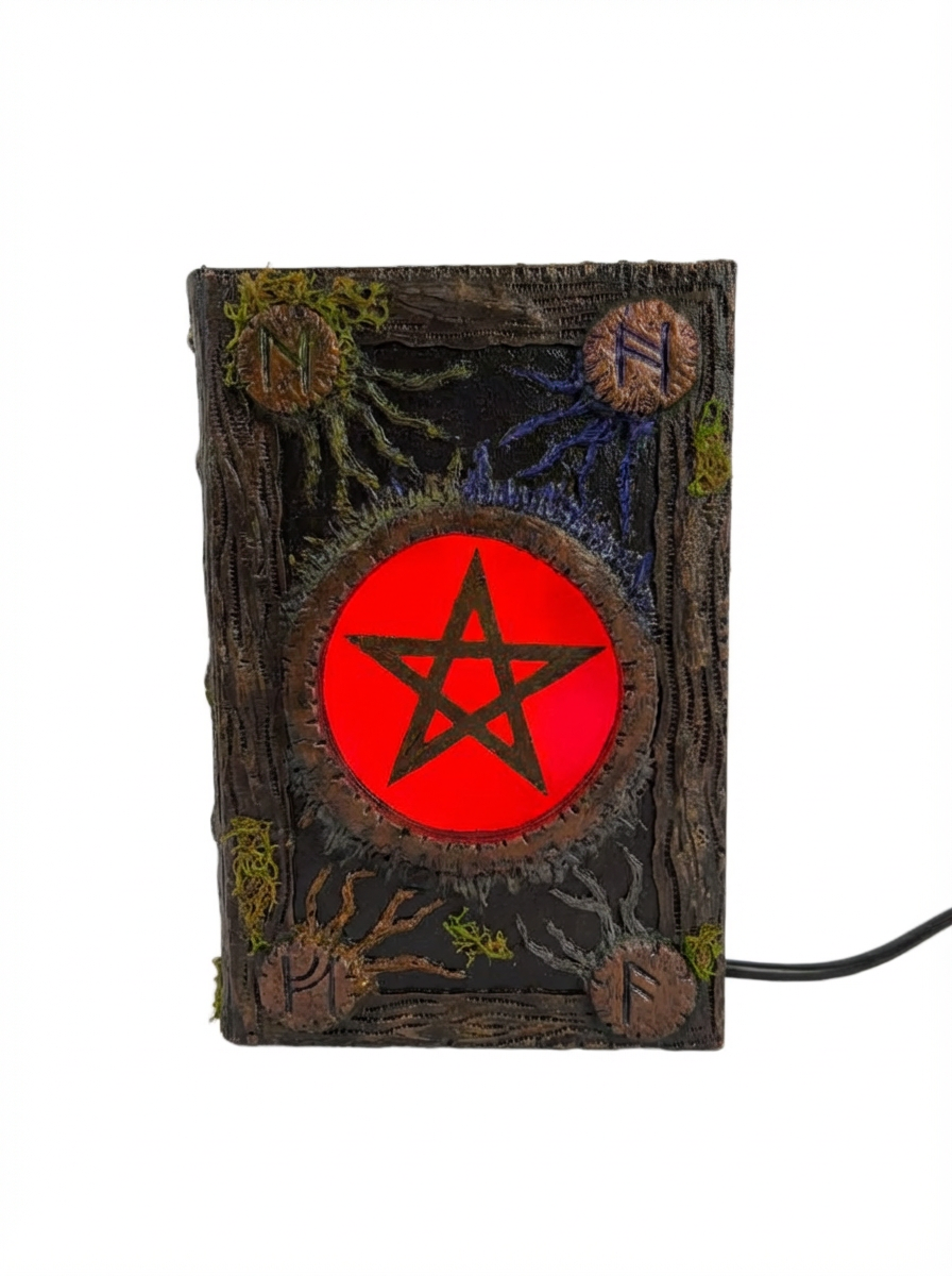 Illuminated Spell Book Sigil/Prop