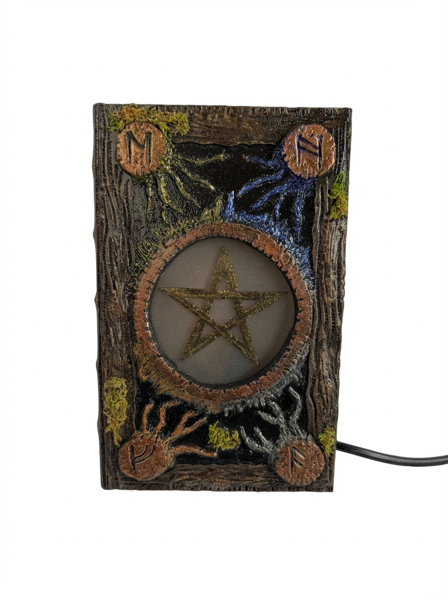 Illuminated Spell Book Sigil/Prop